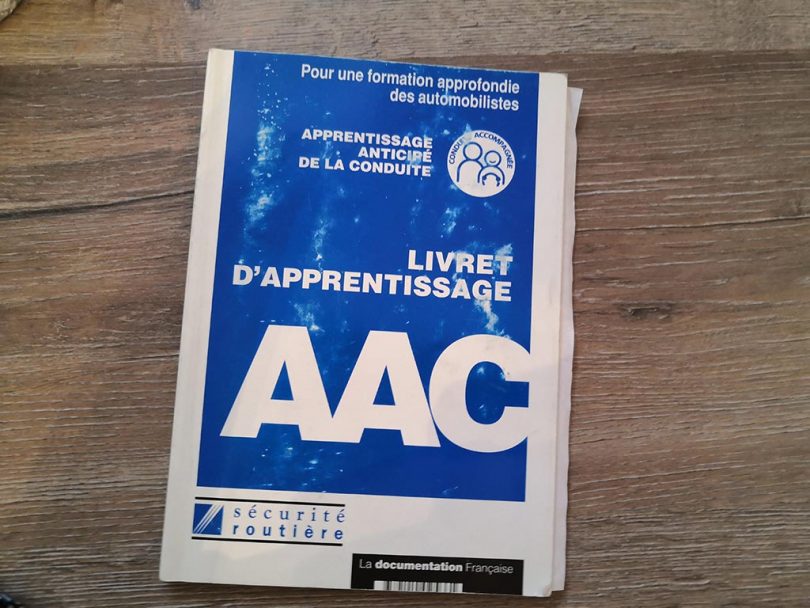 livret apprentissage conduite