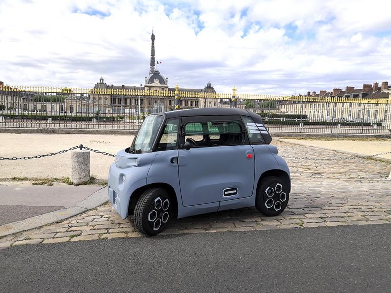 Essai Citroën AMI aux invalides