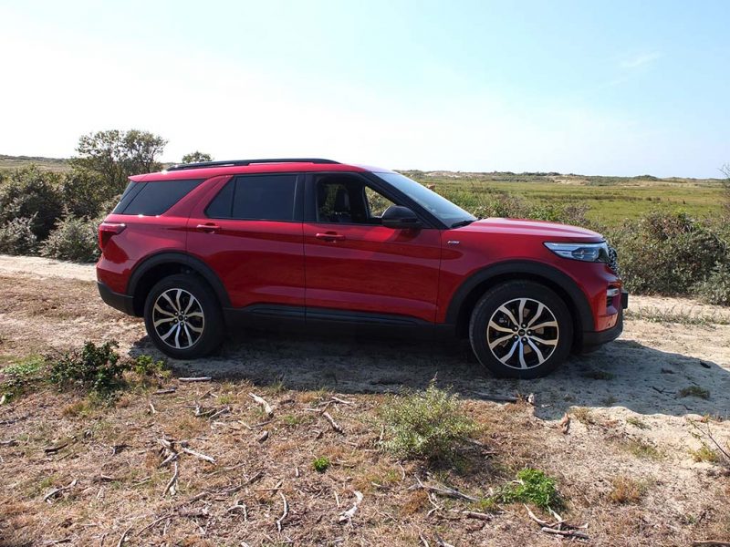 Essai Ford Explorer PHEV - off-road domaine du marquenterre