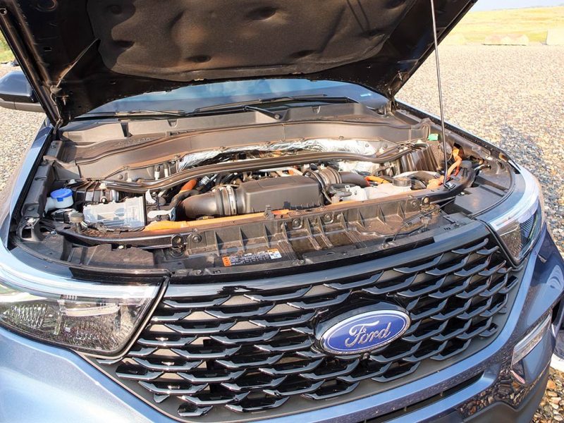 Essai Ford Explorer PHEV - moteur