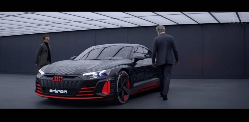 pub audi e-tron gt - pere noel 2020