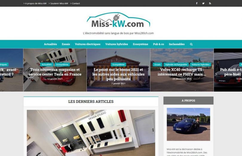 capture du site miss-kw.com