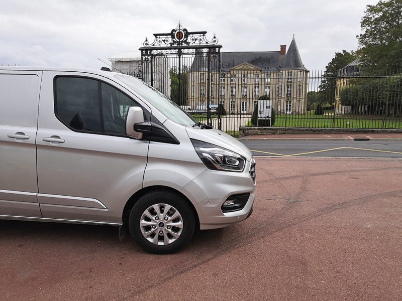 essai Ford transit custom phev