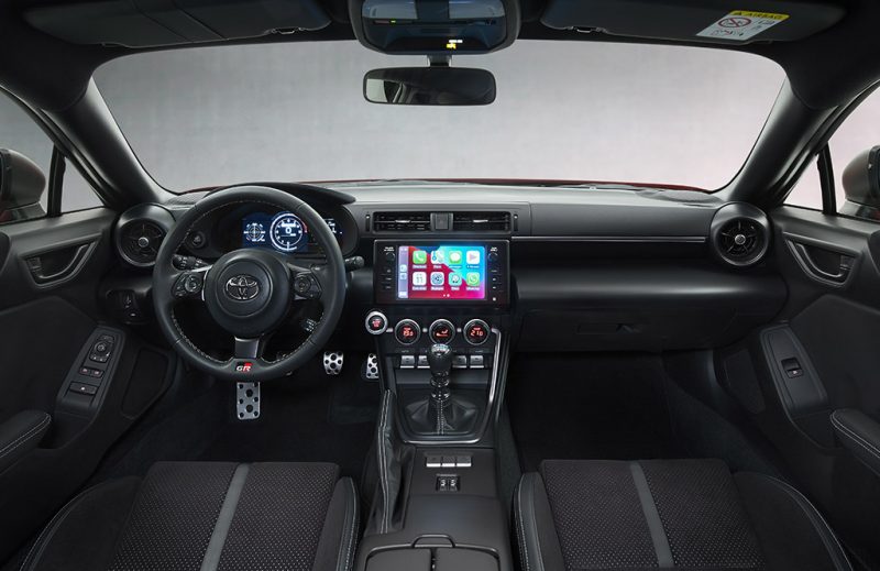 nouvelle toyota gr86 intérieur