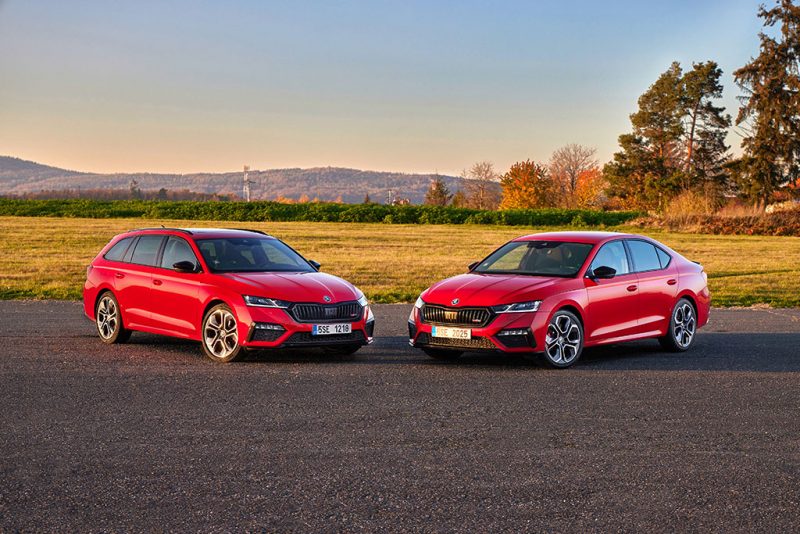 Essai Skoda Octavia RS iV Combi vs Berline