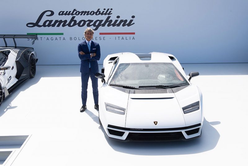 reveal countach lambo the quail 2021