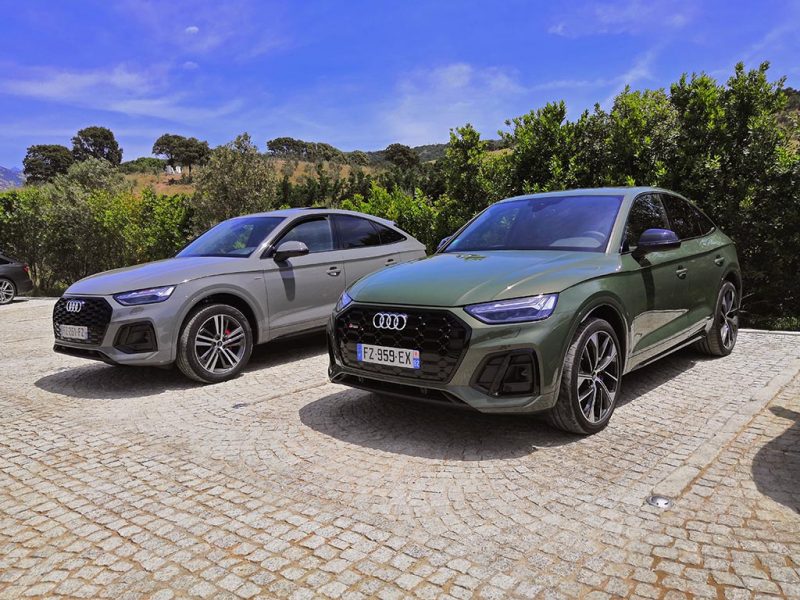 Audi Q5 Sportback vs SQ5 Sportback