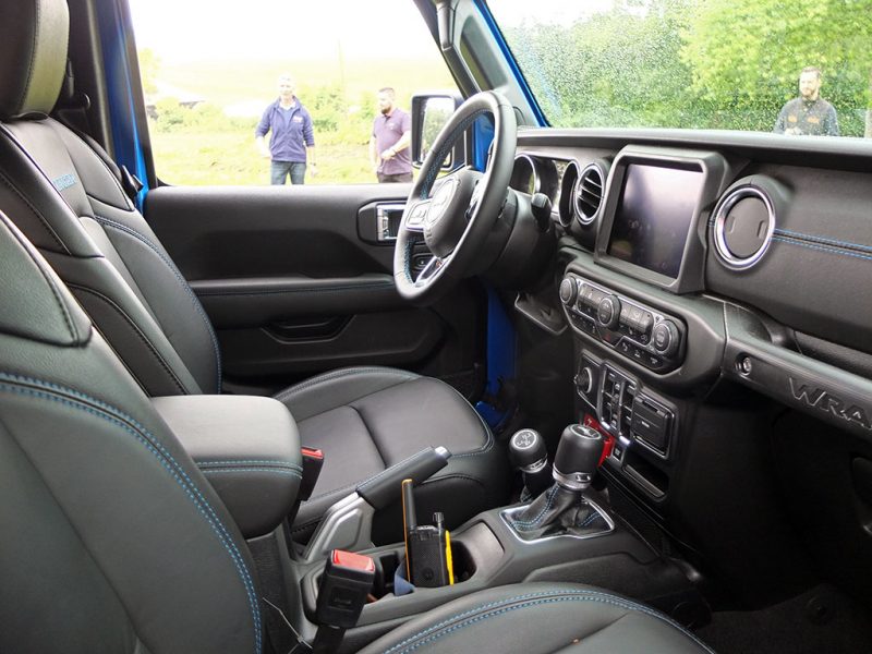 Jeep Wrangler 4xe - intérieur