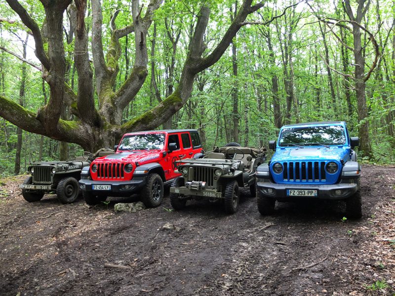 Jeep Wrangler 4xe et Jeep Willys